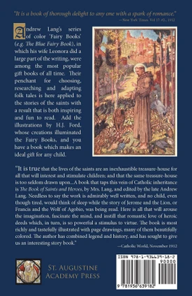 Book of Saints & Heroes back