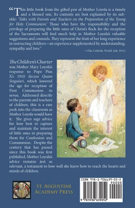 The Children's Charter by Mother Mary Loyola back cover