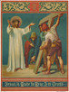 Second Station: Jesus accepts His Cross — devotional illustration by Charles Bosseron Chambers