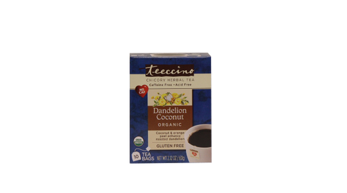 Teeccino Dandelion Coconut Tea 6oz