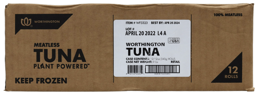 Worthington Tuna Roll 12/12 oz CASE