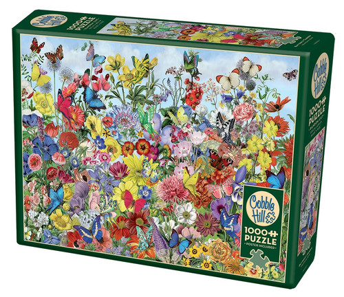 1000 piece Jigsaw puzzle:  Butterfly Garden