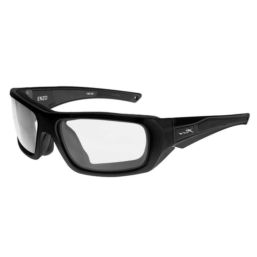Wiley X Enzo | Clear Lens w/ Matte Black Frame