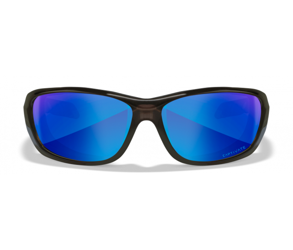 Gravity | Captivate Polarised Blue Mirror Lens w/ Crystal Black Frame