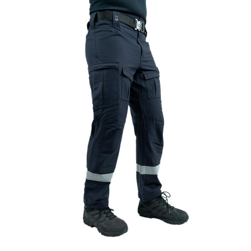 CPX Tactical Pants FR RIPSTOP Navy Hi-Vis Silver v 2.0 FLA325NV-HVS