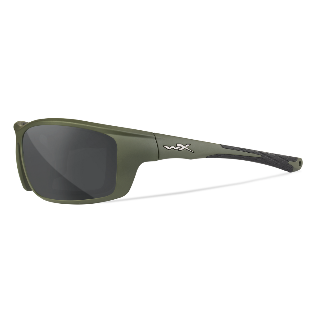 Grid | Captivate Polarised Grey Lens w/ Matte Utility Green Frame