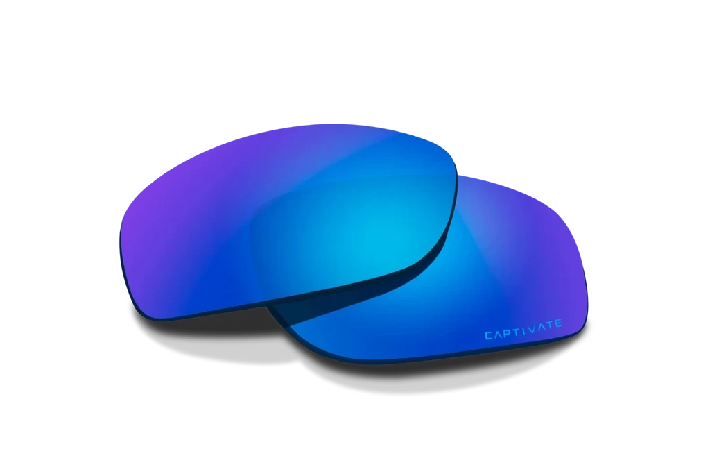 Kingpin | Captivate Polarised Blue Mirror Lens, ACKNGCPB, Wiley X Kingpin, Kingpin, Kingpin Replacement lens, Replacement lens