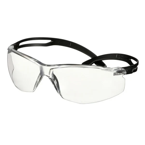 3M | SecureFit 500 Series Safety Glasses SF501AF-BLK, Black, Clear Anti-Fog/Anti- Scratch Lens,  SF501SGAF-BLK, SecureFit, SecureFit 500, Safety Glasses, Anti-fog, anti-scratch lens.