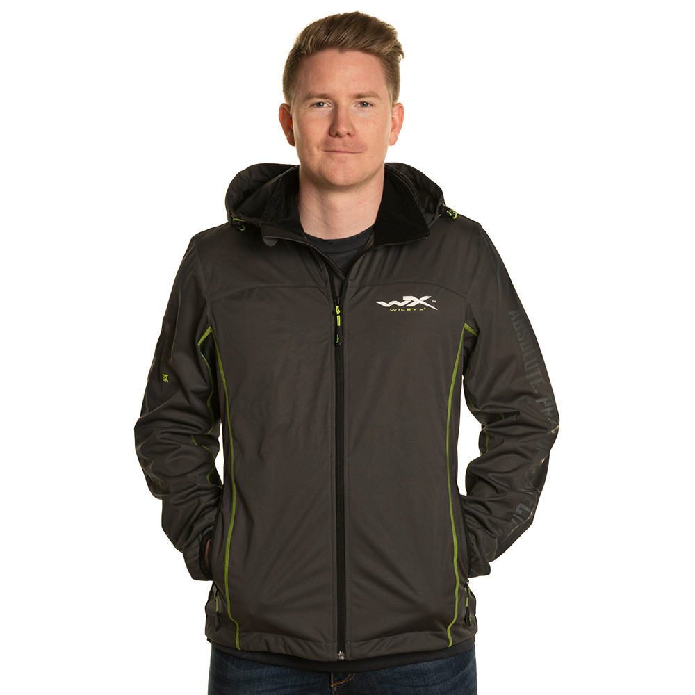 Wiley X Premium Tech Jacket Charcoal w/ Flash Green