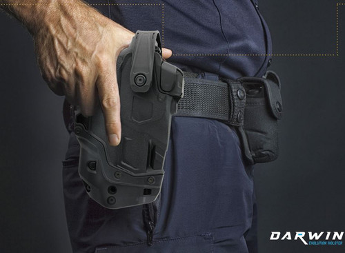 Radar Holster Darwin Glock 19/17 for Weapons Light and Sights