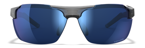 WILEY X PRIME | Gloss Crystal Grey / Captivate Polarized Blue Mirror, ACPRM09, Wiley X Prime, Prime, Active Series, Active 8
