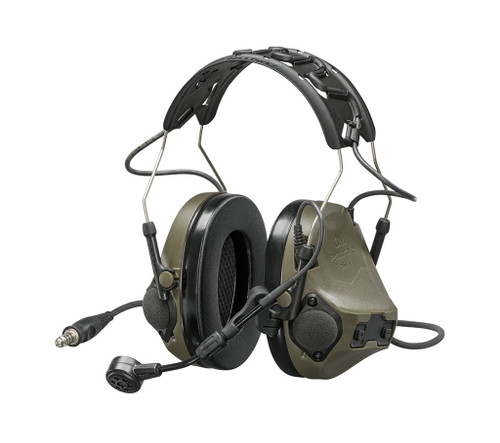 3M™ PELTOR ComTac VIII Headset MT14H418A-86 GN, 4-pin, O.D Green, NATO Wired