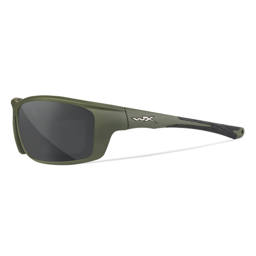 Grid | Captivate Polarised Grey Lens w/ Matte Utility Green Frame