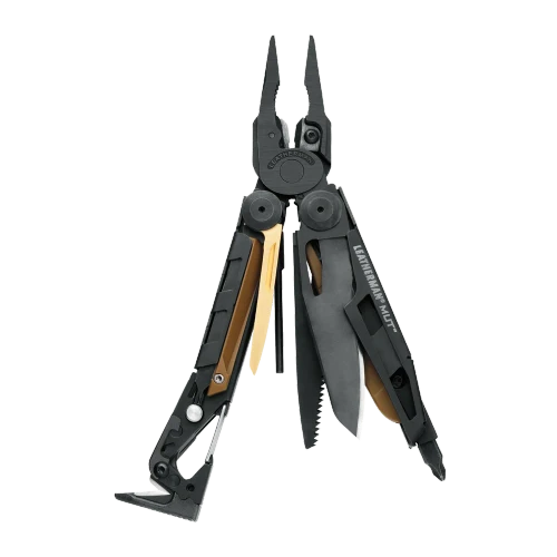 Leatherman | Mut, Black W/ Green Molle Sheath, YL833084, Military Utility Tool
