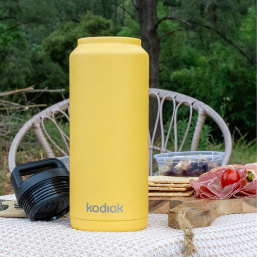Kodiak | Cascade Bottle, Yellow, XKOBOT40YELLOW, INSULATED BOTTLE