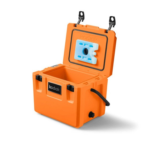Kodiak Hard Cooler 15L w/Carry Handle Leak & Waterproof 5 Day Cold Insulation, Kodiak | Hard Cooler 15L, Orange, XKOCOOL15ORANGE, ESKY, COOLER