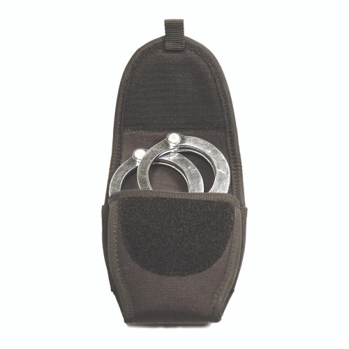 Frontline, Single Handcuff Pouch Mk3, Single Handcuff Pouch, Law Enforcement, Security, Black, Handcuffs, Equipment, Belt Accessories, Velcro, Pouch