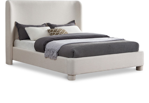 Penny Linen Textured Bed (Cream)