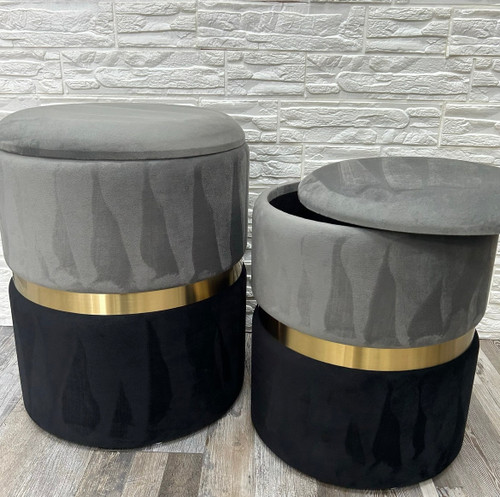 Gigi Storage Ottoman (set of 2)