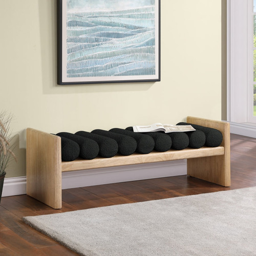 Waverly Bench (Natural/Black)-52"