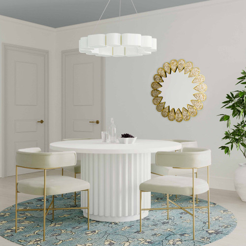 Kali Dining Table-55" (White)