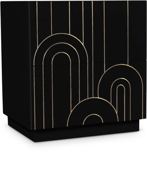 Turin Nightstand (Black)