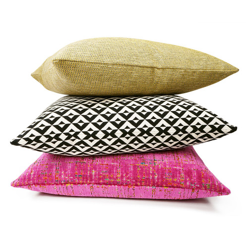 Moonglow Decorative Pillow-24x24 (Fuchsia)