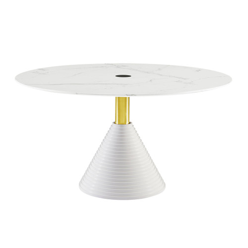 Piper Round Dining Table (White)