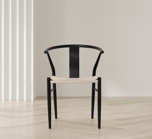 Beck Dining Chair (Black, White, Natural)