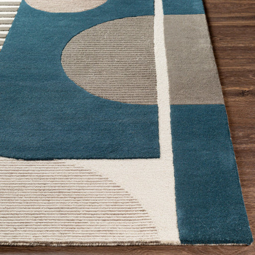 Rancier Area Rug (Teal)