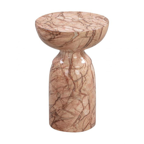 Rue Marble Side Table (Sunset)
