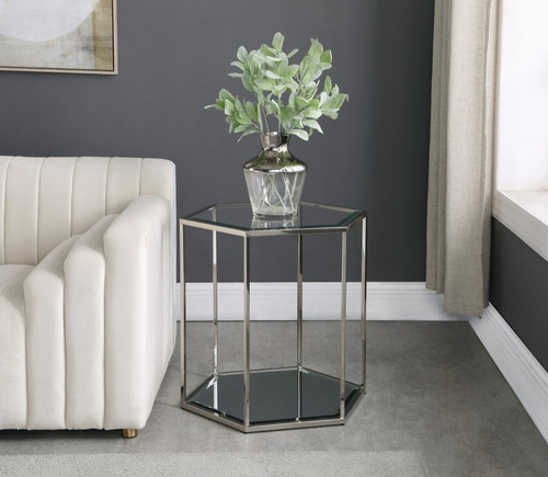Courtney Side Table (Silver)