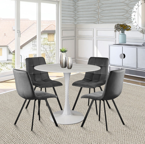 Shaw 36” Dining Table (White)