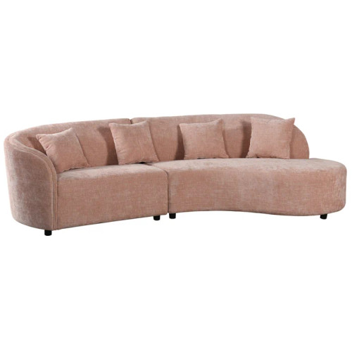 Cohn Chenille Sofa (Blush)