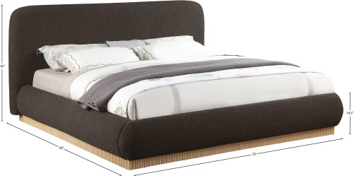 Rigby Bed-Brown (Queen)