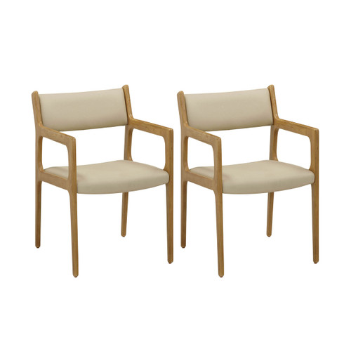 Ari Dining Chair (Cream)-set of 2