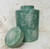Remington Ceramic Jar (Dark Sage) 9"H