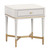 Julieta Nightstand (Cream)