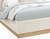 Casa Faux Leather Bed (Queen)-Cream