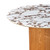 Tamara Dinette Table (Marble Ceramic)-Round