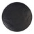 Elika Round Faux Plaster Dining Table (Black)