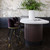 Harley Velvet Counter Stool (Eggplant)