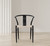 Beck Dining Chair (Black, White, Natural)