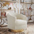 Stella Velvet Accent Chair (Cream/Gold)