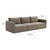 Willow Velvet Modular Sofa (Taupe)