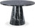 Earhart Dining Table (Black Faux Marble) 48"