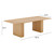 Arbre Ash Wood Rectangle Dining Table
