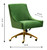 Beatrix Office Swivel Chair (Green)