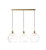 Luca Chandelier (Small)-Gold