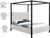 Kelly Boucle Bed (Cream or Black)